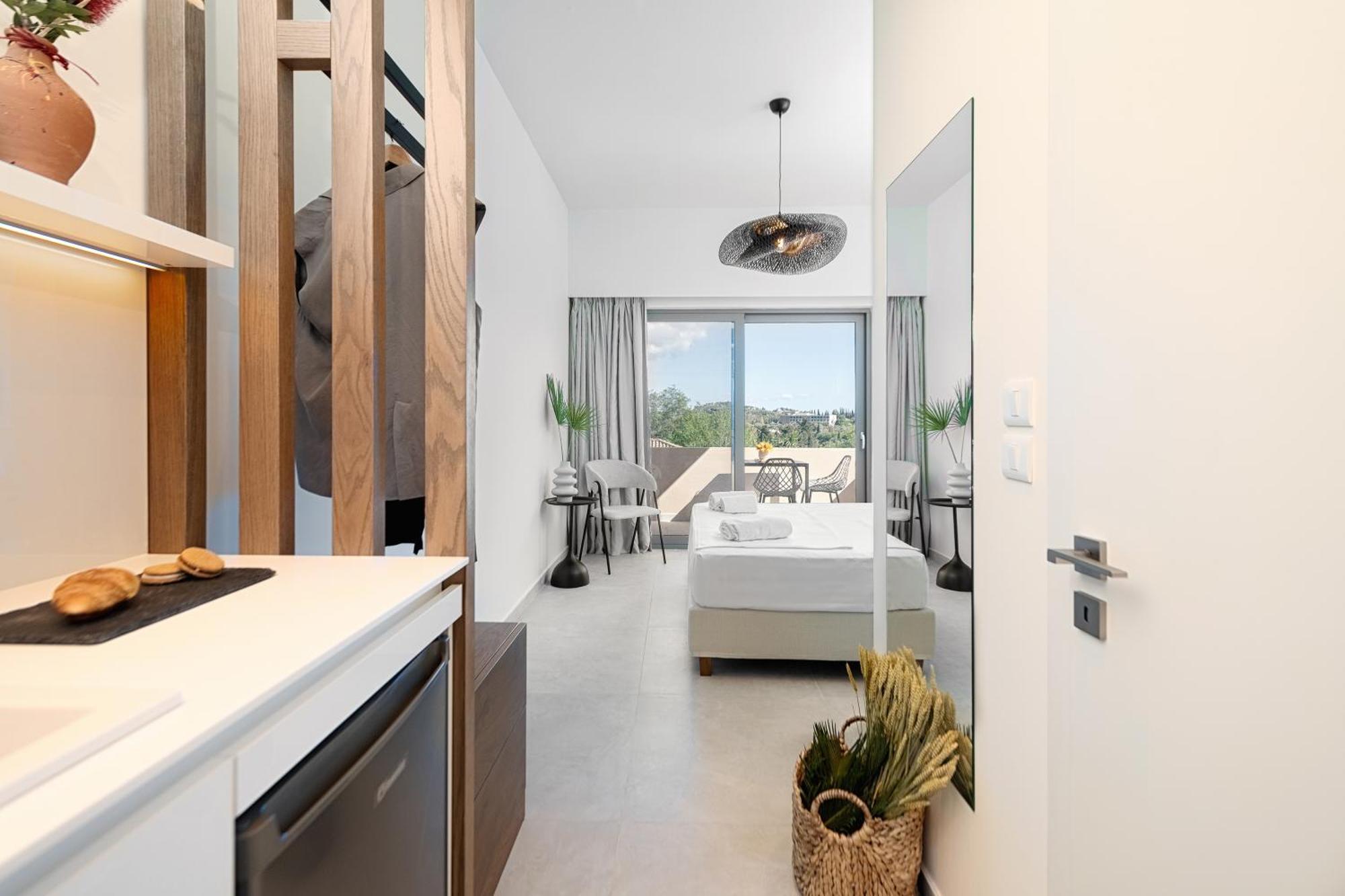 Little Corfu Aparthotel Dassia  Bagian luar foto