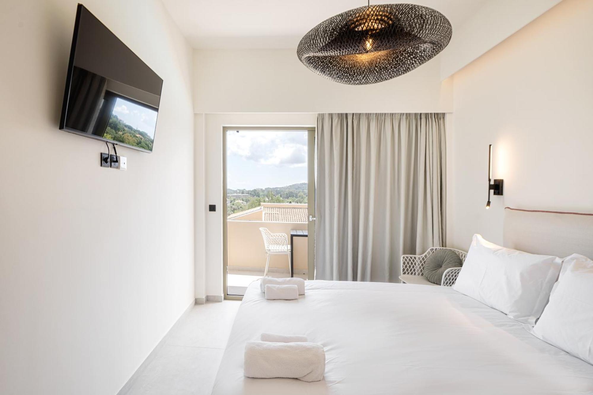 Little Corfu Aparthotel Dassia  Bagian luar foto