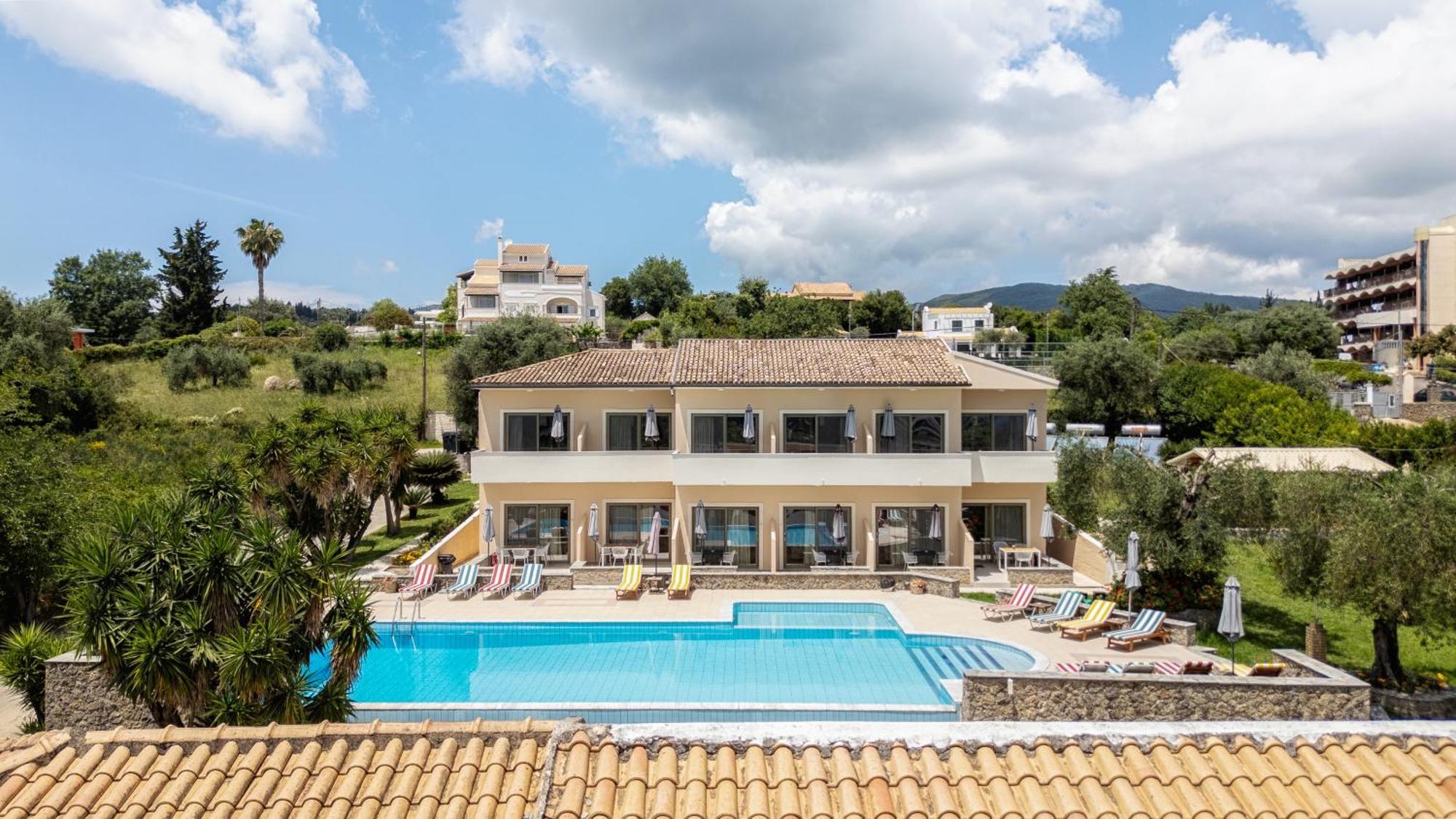 Little Corfu Aparthotel Dassia  Bagian luar foto